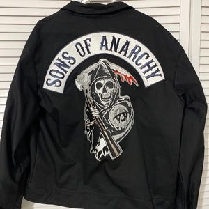 Sons of anarchy jacket black jean Medium